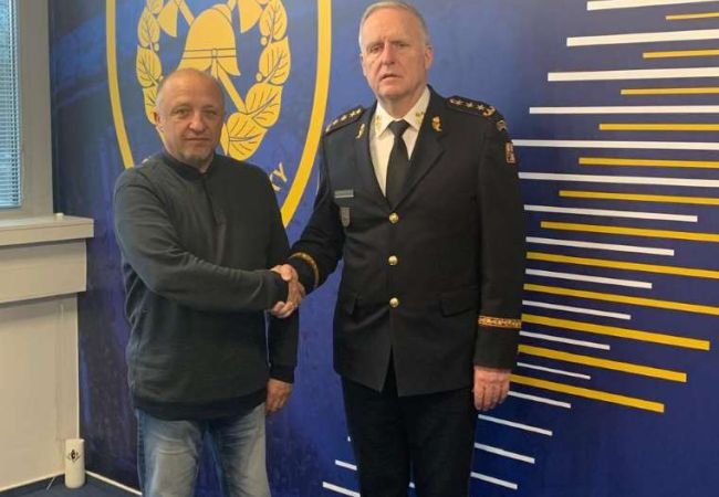 MEETING IN PRAGUE WITH THE DIRECTOR GENERAL OF THE FIRE AND RESCUE SERVICE OF THE CZECH REPUBLIC