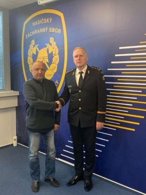 MEETING IN PRAGUE WITH THE DIRECTOR GENERAL OF THE FIRE AND RESCUE SERVICE OF THE CZECH REPUBLIC