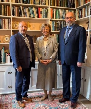 IN THE UK, ACADEMY REPRESENTATIVES MET WITH POLITICIAN LADY OLGA MAITLAND