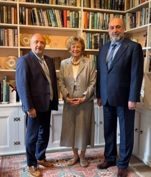 IN THE UK, ACADEMY REPRESENTATIVES MET WITH POLITICIAN LADY OLGA MAITLAND